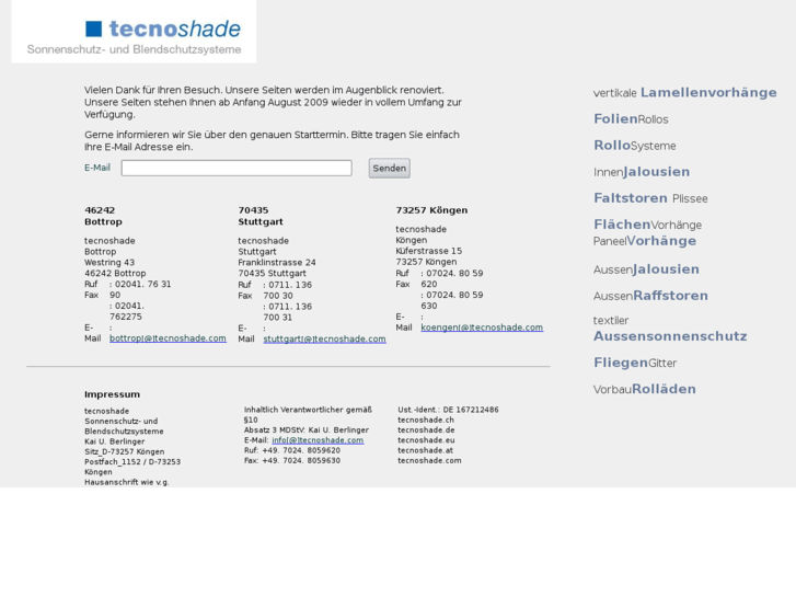 www.tecnoshade.com