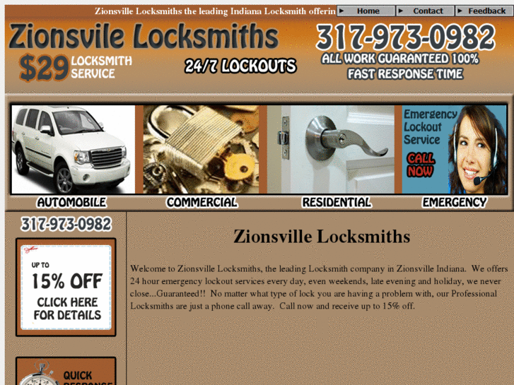 www.zionsvillelocksmiths.com