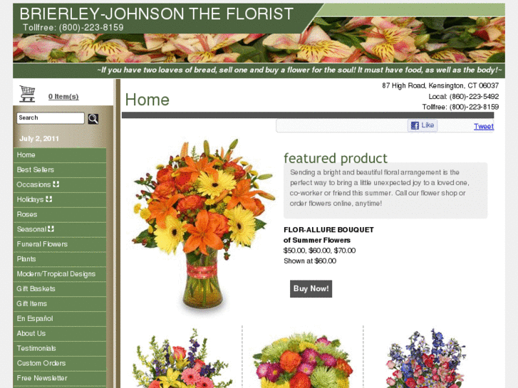 www.brierleyjohnsonflorist.com