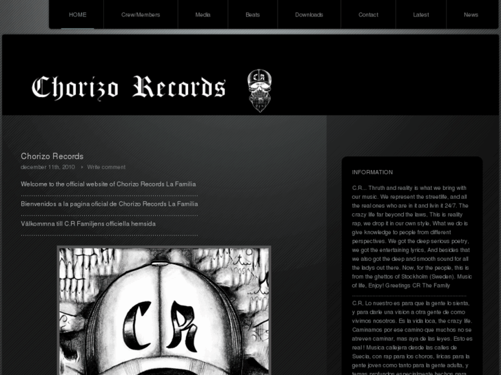 www.chorizorecords.com