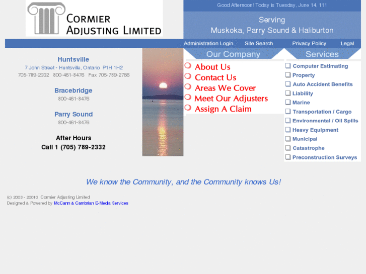 www.cormieradjusting.com