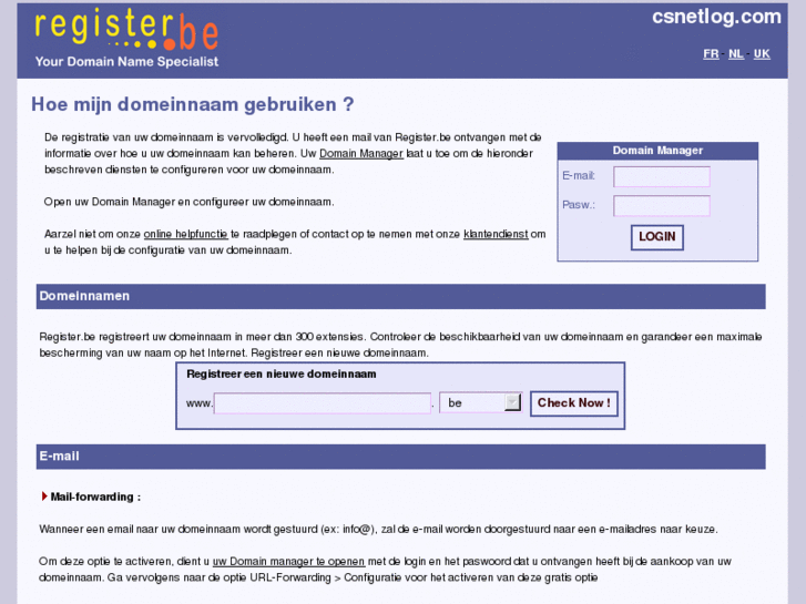 www.csnetlog.com