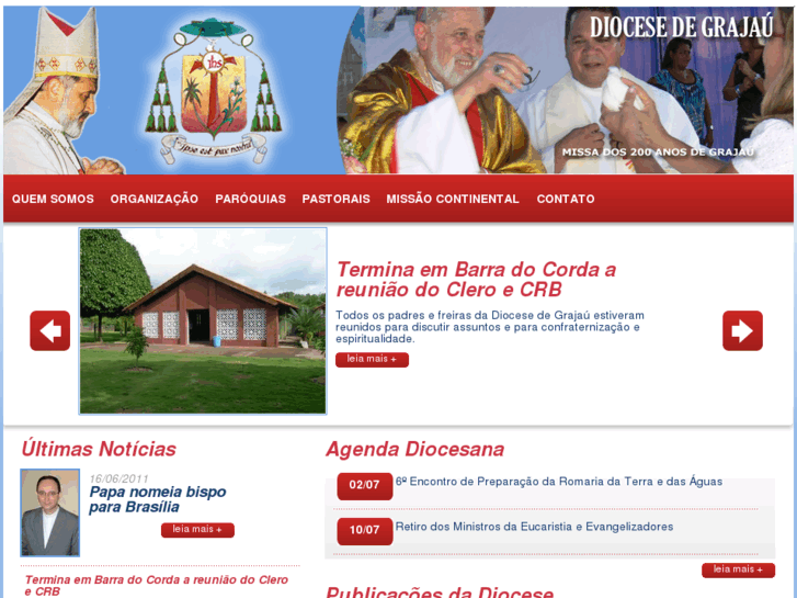 www.diocesegrajau.org.br