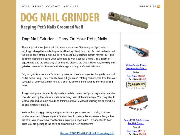 www.dognailgrinder.com