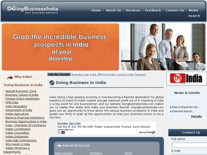 www.doingbusinessindia.com