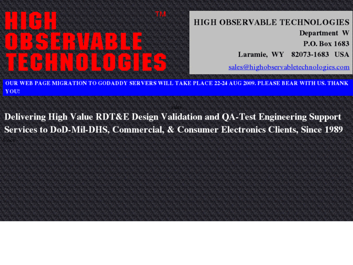 www.highobservabletechnologies.com