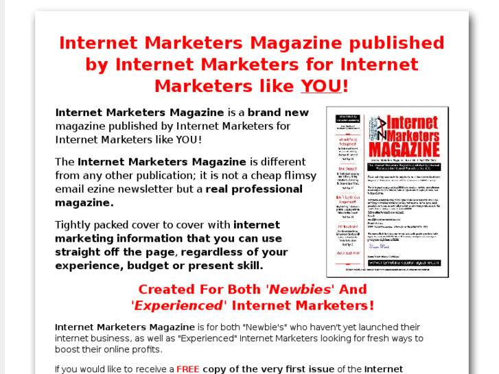 www.internetmarketersmagazine.com