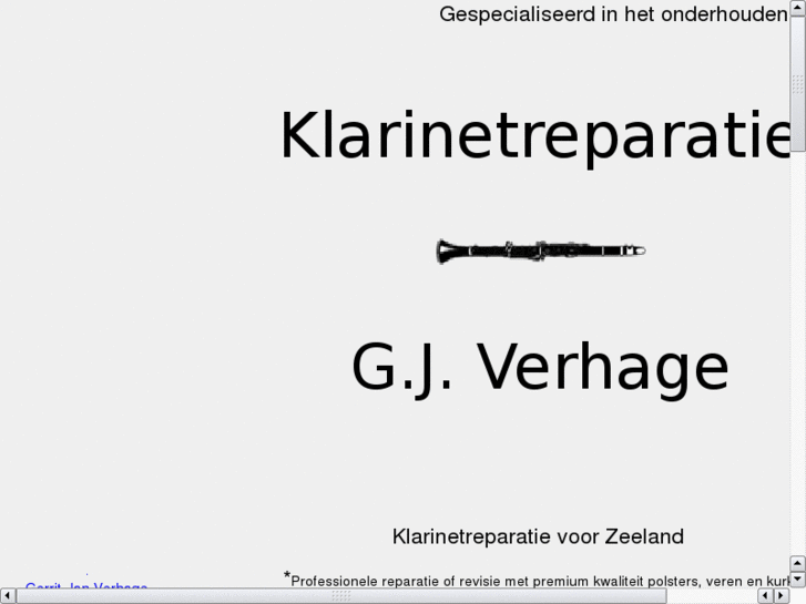 www.klarinetreparatie-zeeland.com