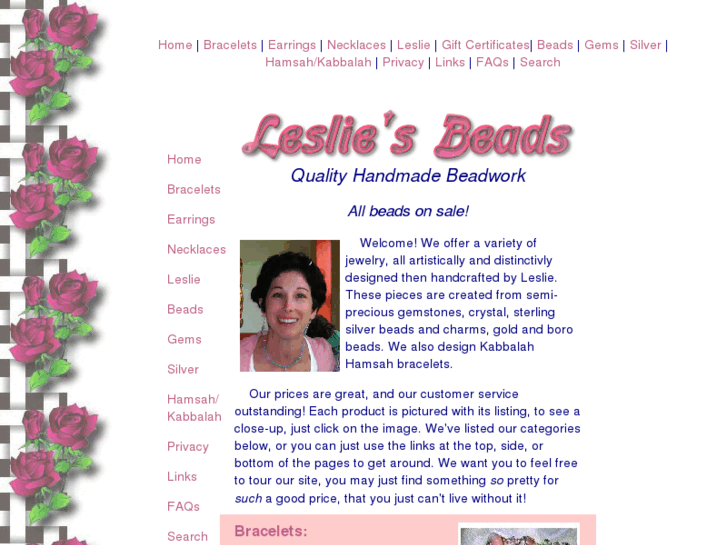 www.lesliesbeads.com