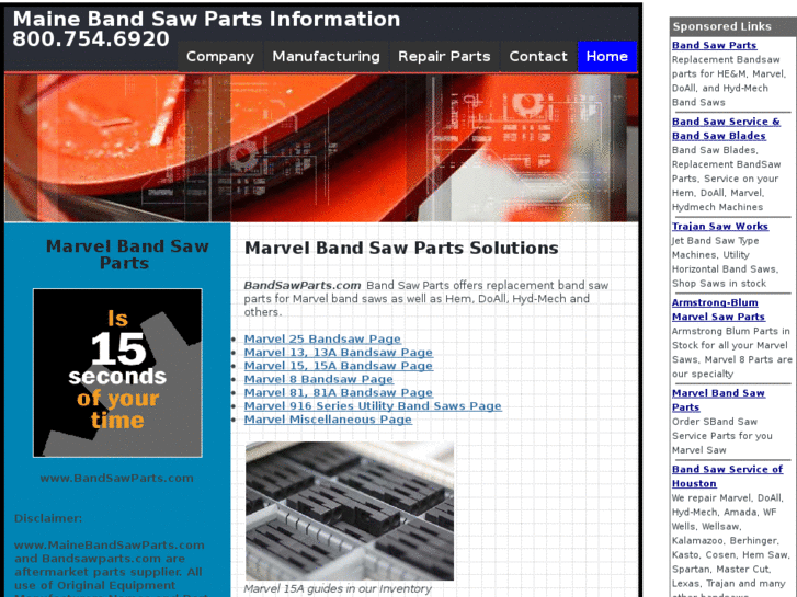 www.mainebandsawparts.com