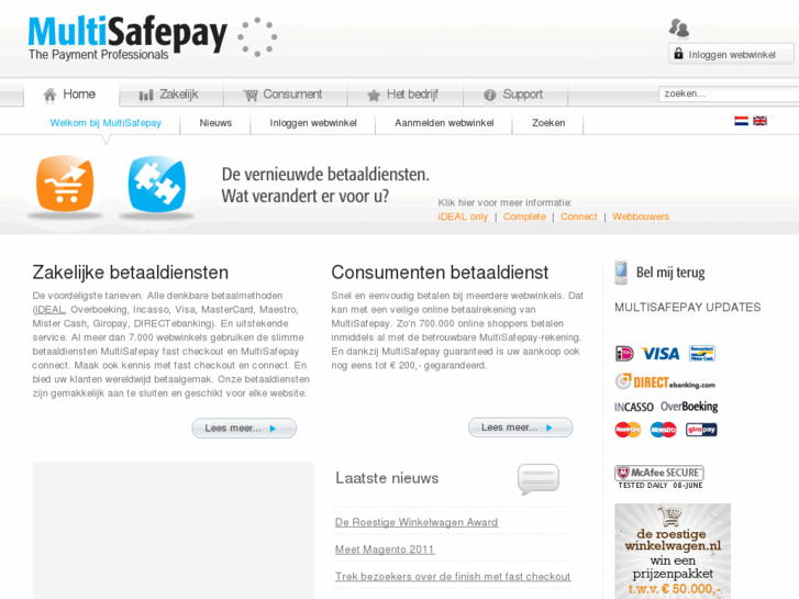 www.multisafepay.biz