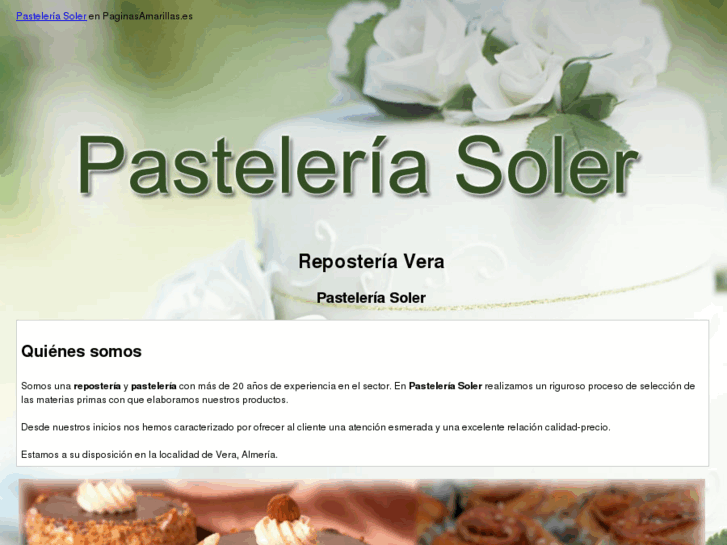 www.pasteleriasoler.com