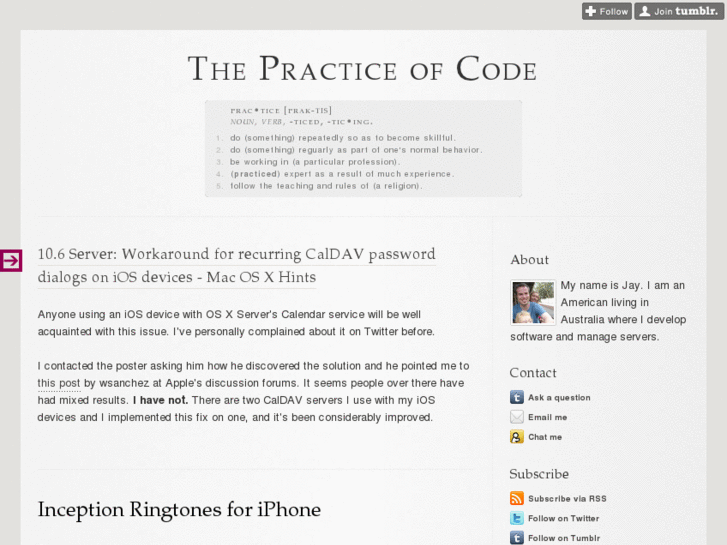 www.practiceofcode.com