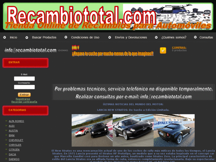 www.recambiototal.es