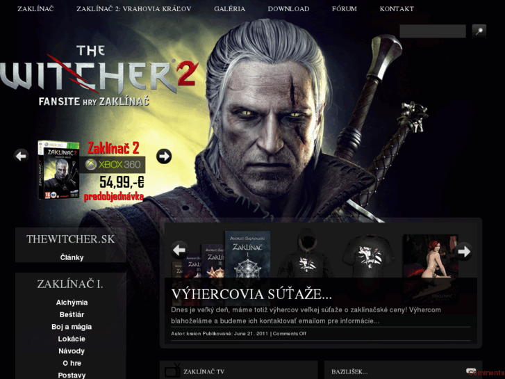 www.thewitcher.sk