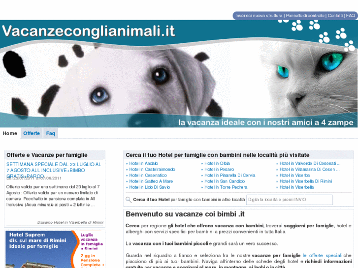 www.vacanzeconglianimali.it