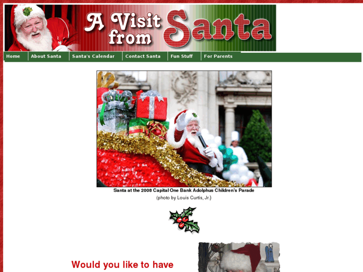 www.visitfromsanta.com