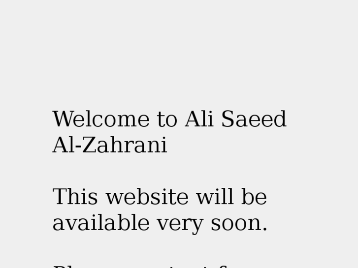 www.alisaeedalzahrani.com