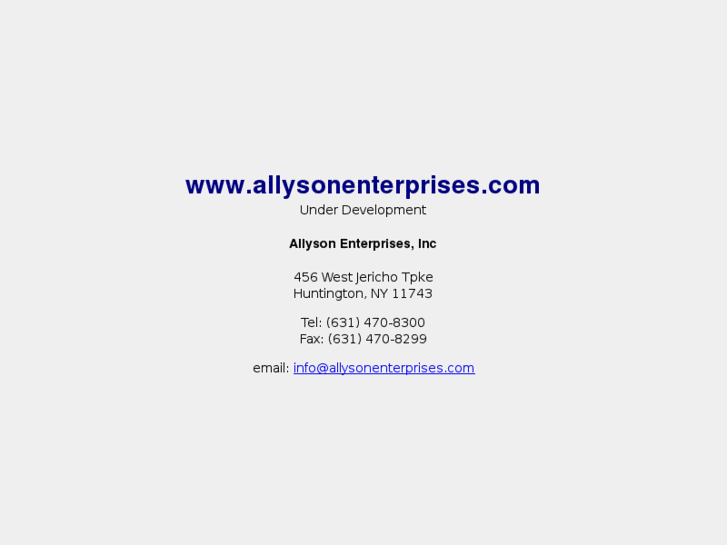 www.allysonenterprises.com