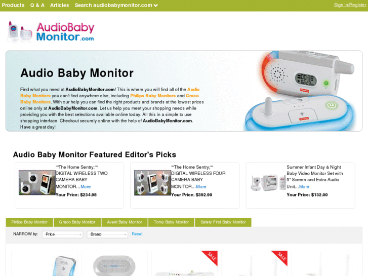 www.audiobabymonitor.com