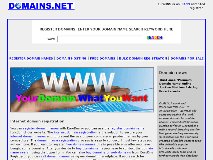 www.domains.net