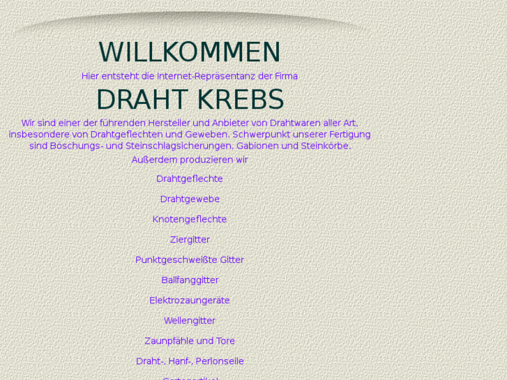 www.drahtkrebs.com