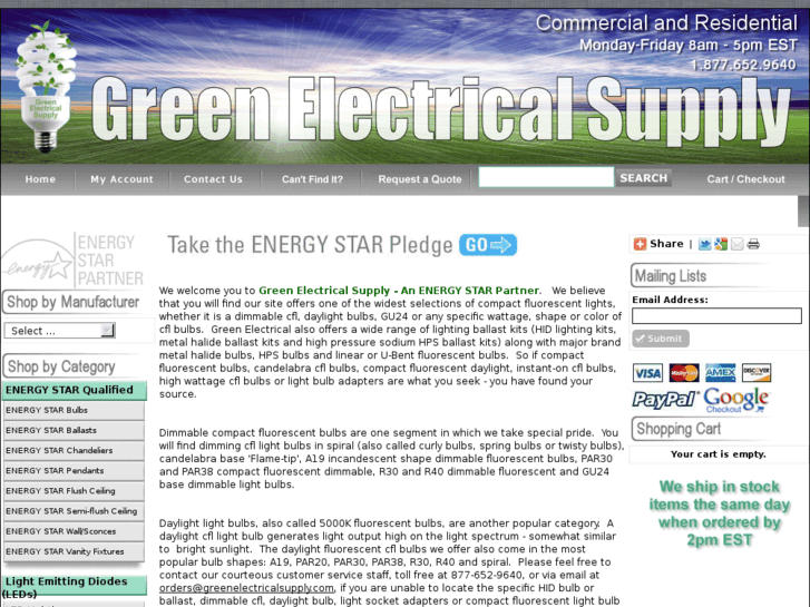 www.greenelectricalsupply.com