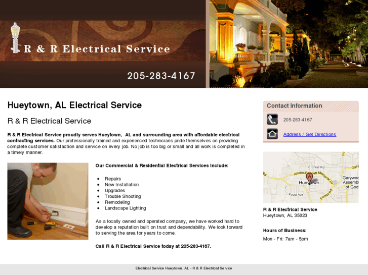 www.randrelectricalservice.com