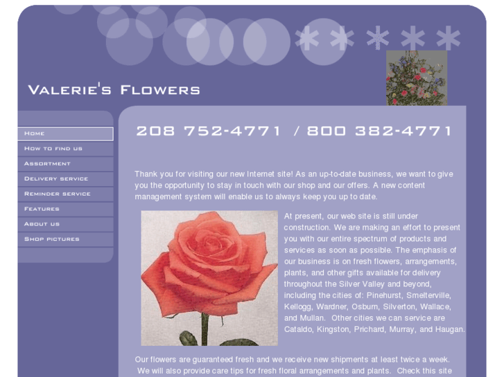 www.valeriesflowers.com