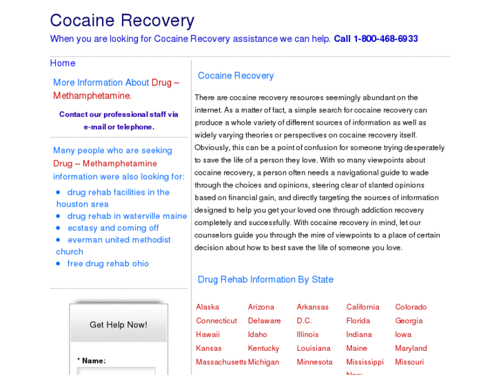 www.cocainerecovery.com