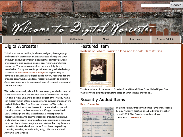 www.digitalworcester.org