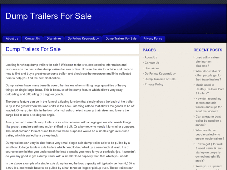 www.dumptrailersforsale.org