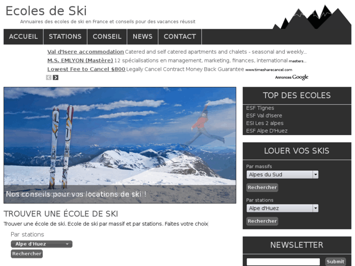 www.ecoles-ski.com