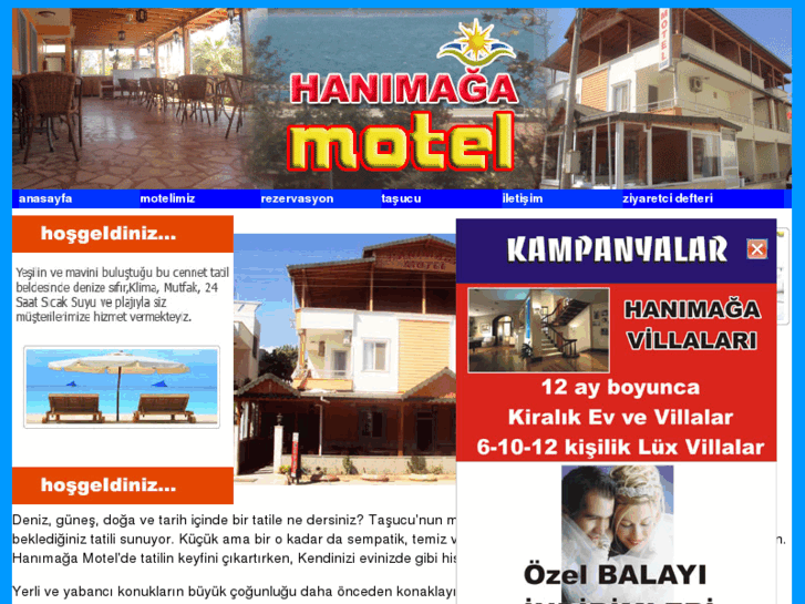 www.hanimagamotel.com