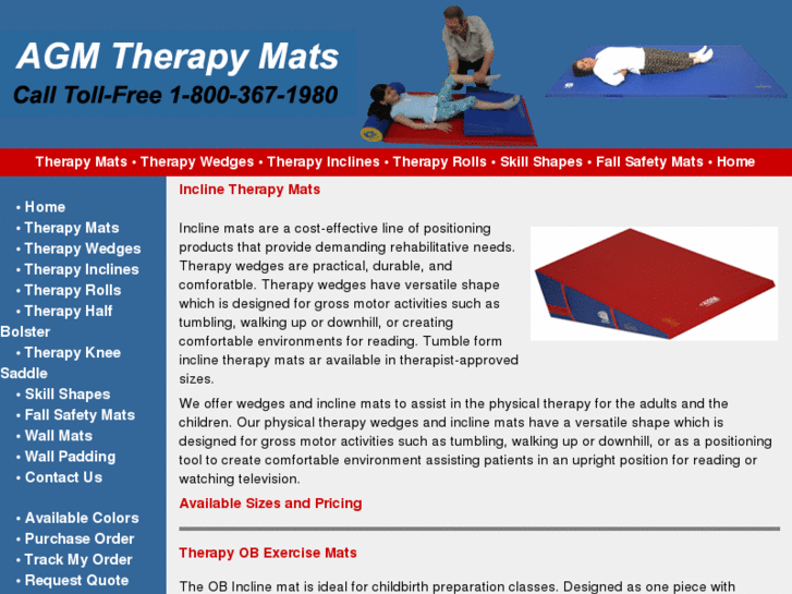 www.inclinetherapymats.com