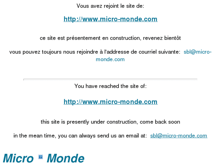 www.micro-monde.com