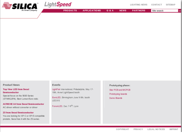 www.silicalighting.eu