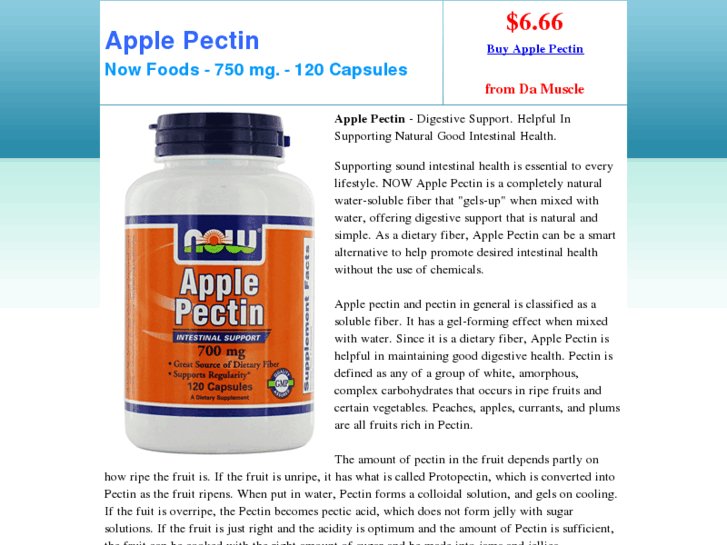 www.applepectin.net