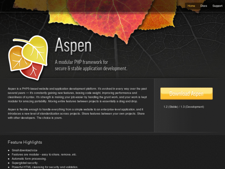 www.aspen-framework.org