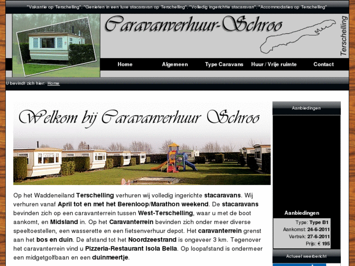 www.caravanverhuurschroo.nl