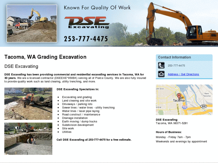 www.dseexcavatingtacoma.com