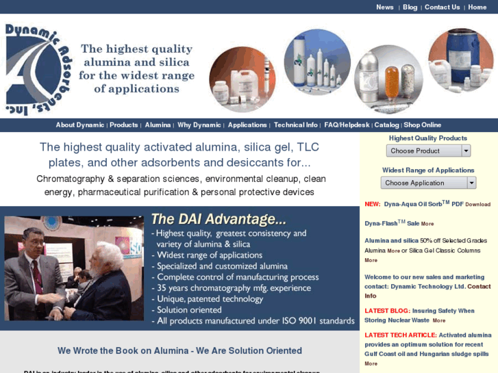 www.dynamicabsorbents.net