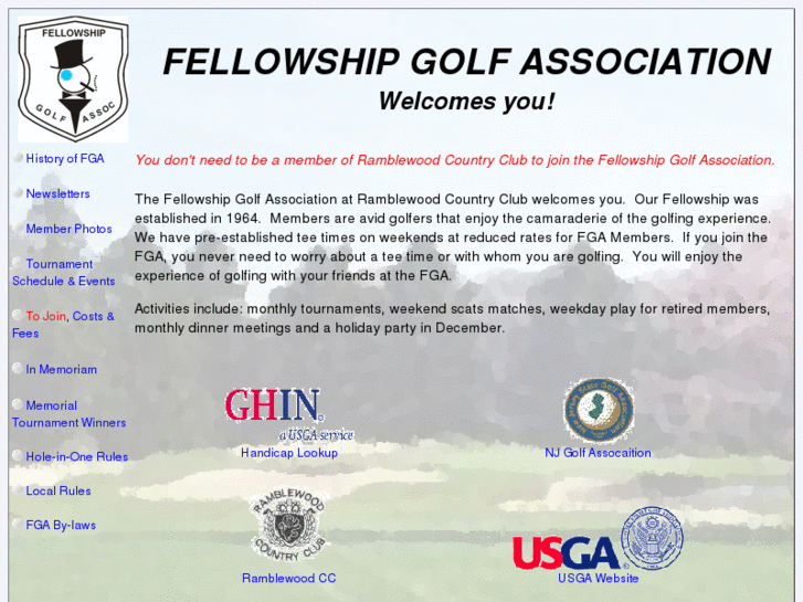 www.fellowshipgolfassociation.com