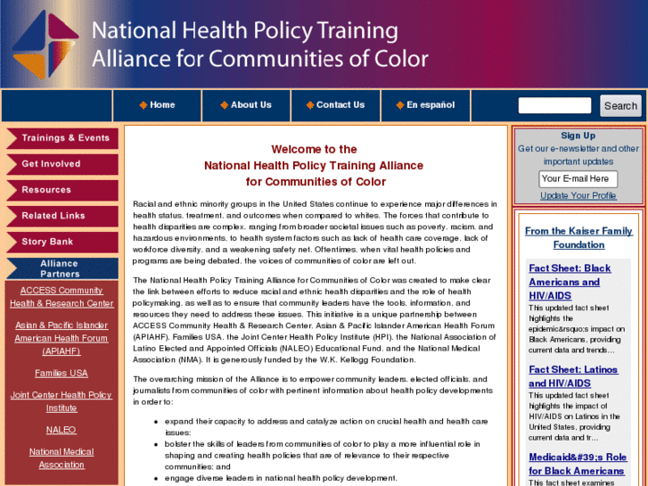 www.healthpolicyalliance.org