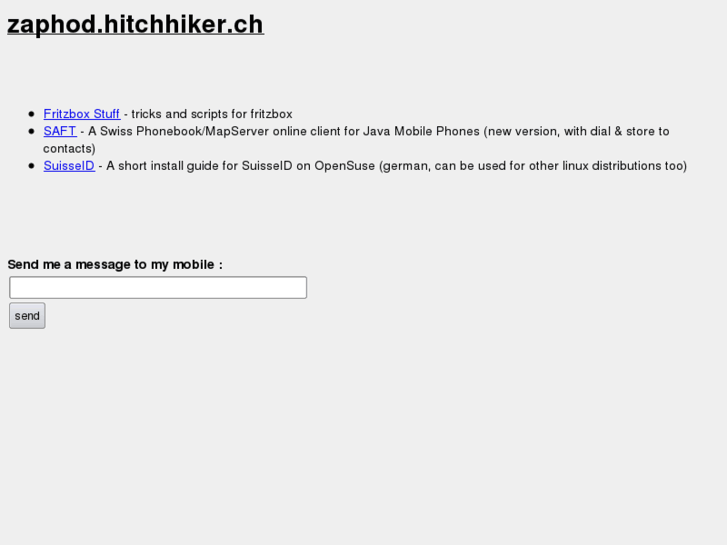 www.hitchhiker.ch