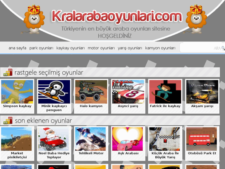 www.kralarabaoyunlari.com