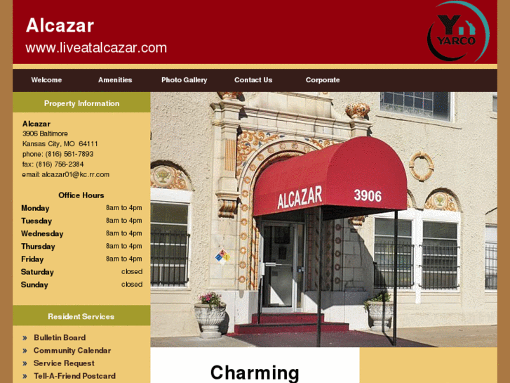 www.liveatalcazar.com