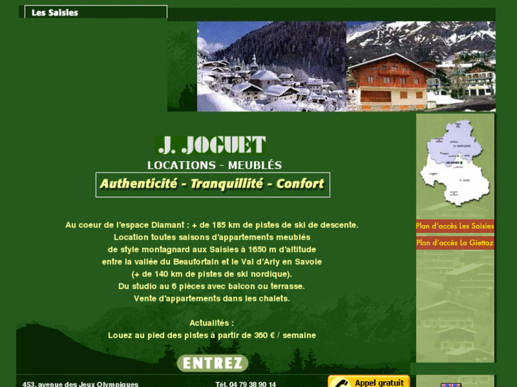 www.locations-appartements-chalets-montagne-saisies-giettaz.com