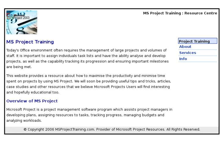 www.msprojecttraining.com