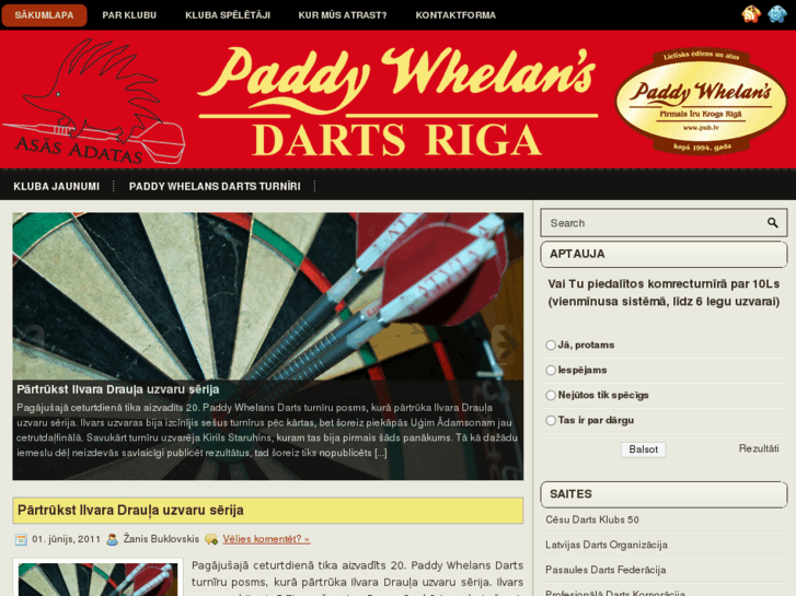 www.paddydarts.lv